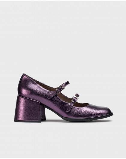 Purple HASSAN Mary Janes