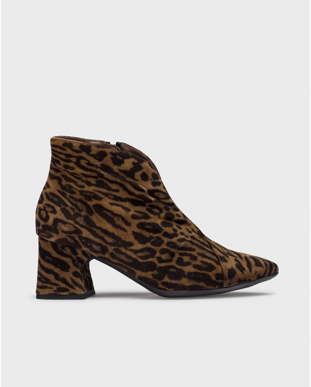 Wonders-Tacones-Botines ELIOT Animal Print