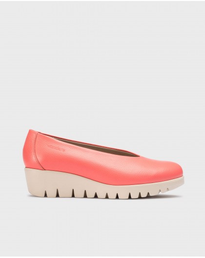 Wonders-Cuñas-Zapatos FLY Coral