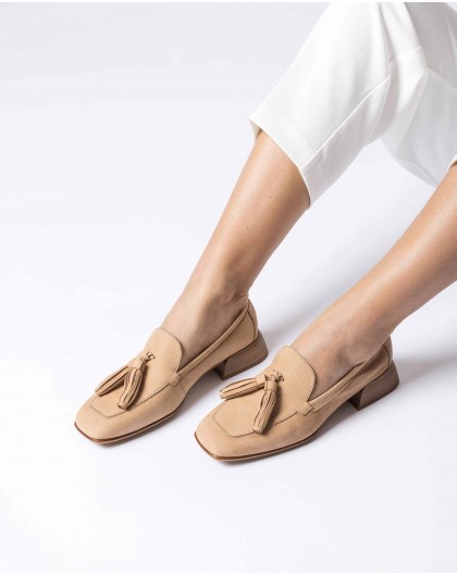 Wonders-Pre Fall 2024-Brown ZERA Loafers