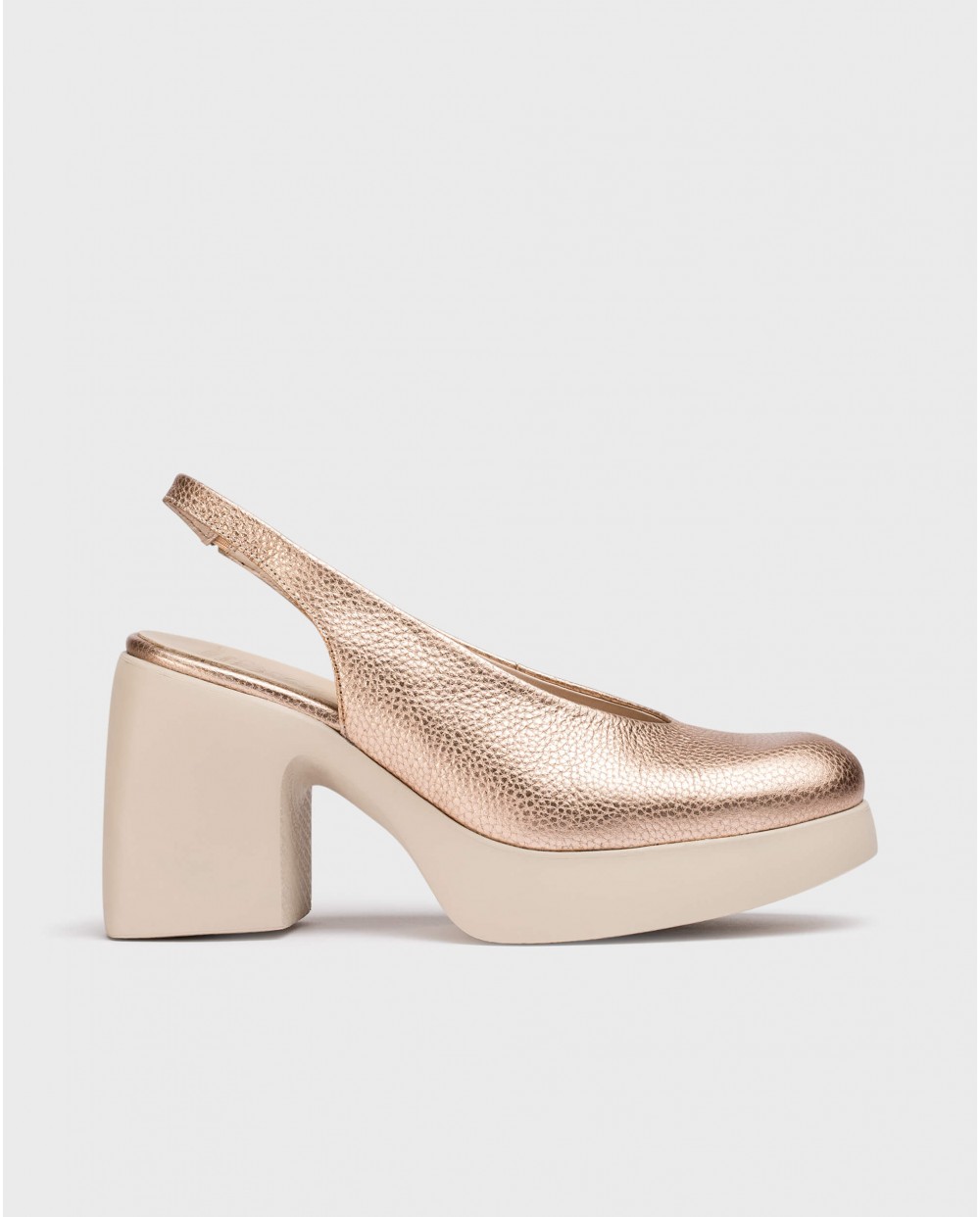 Wonders-SS 2025-Rose Gold NAIMA Slingback