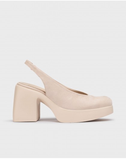 Wonders-Platforms-Pink NAIMA Slingback