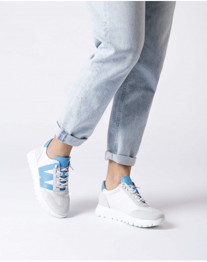 Wonders-SS 2025-White RACER Sneaker