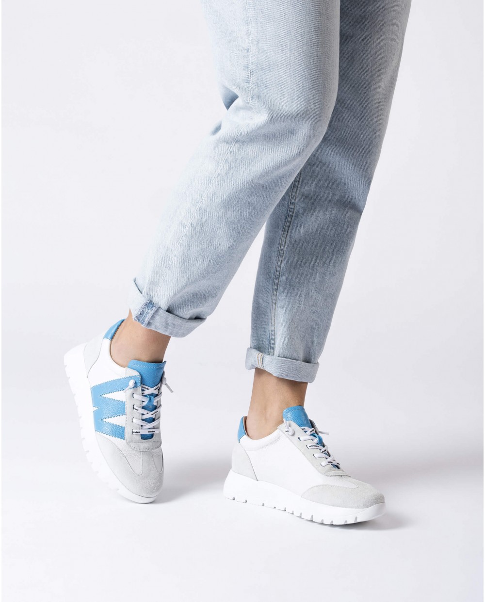 Wonders-SS 2025-White RACER Sneaker