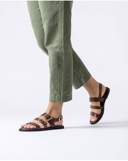 Wonders-Sandals-Brown ZORION Sandal