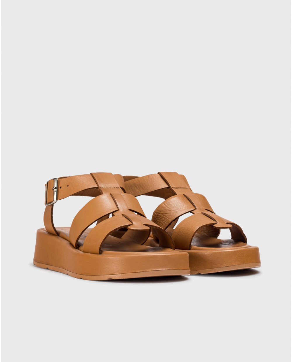 Wonders-Sandalias-Sandalias ZAHARA Marrones