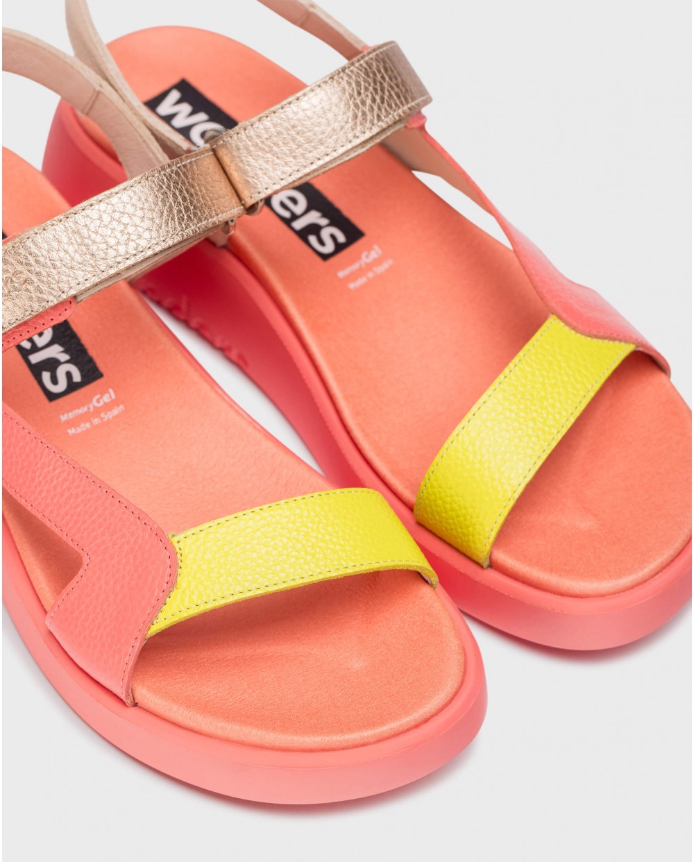 Wonders-Sandalias-Sandalias HALI Coral