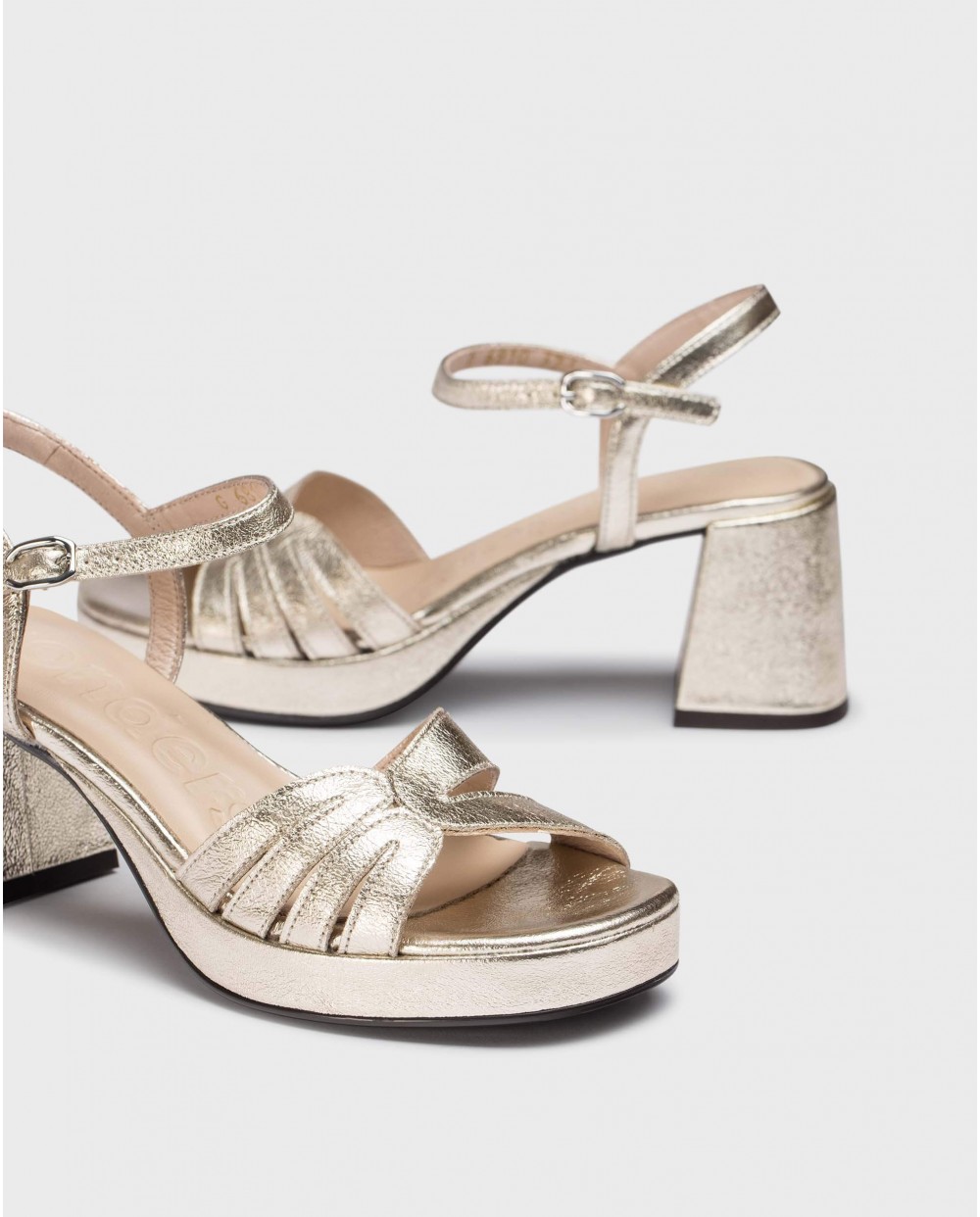 Wonders-Sandalias-Sandalias DANNA Oro