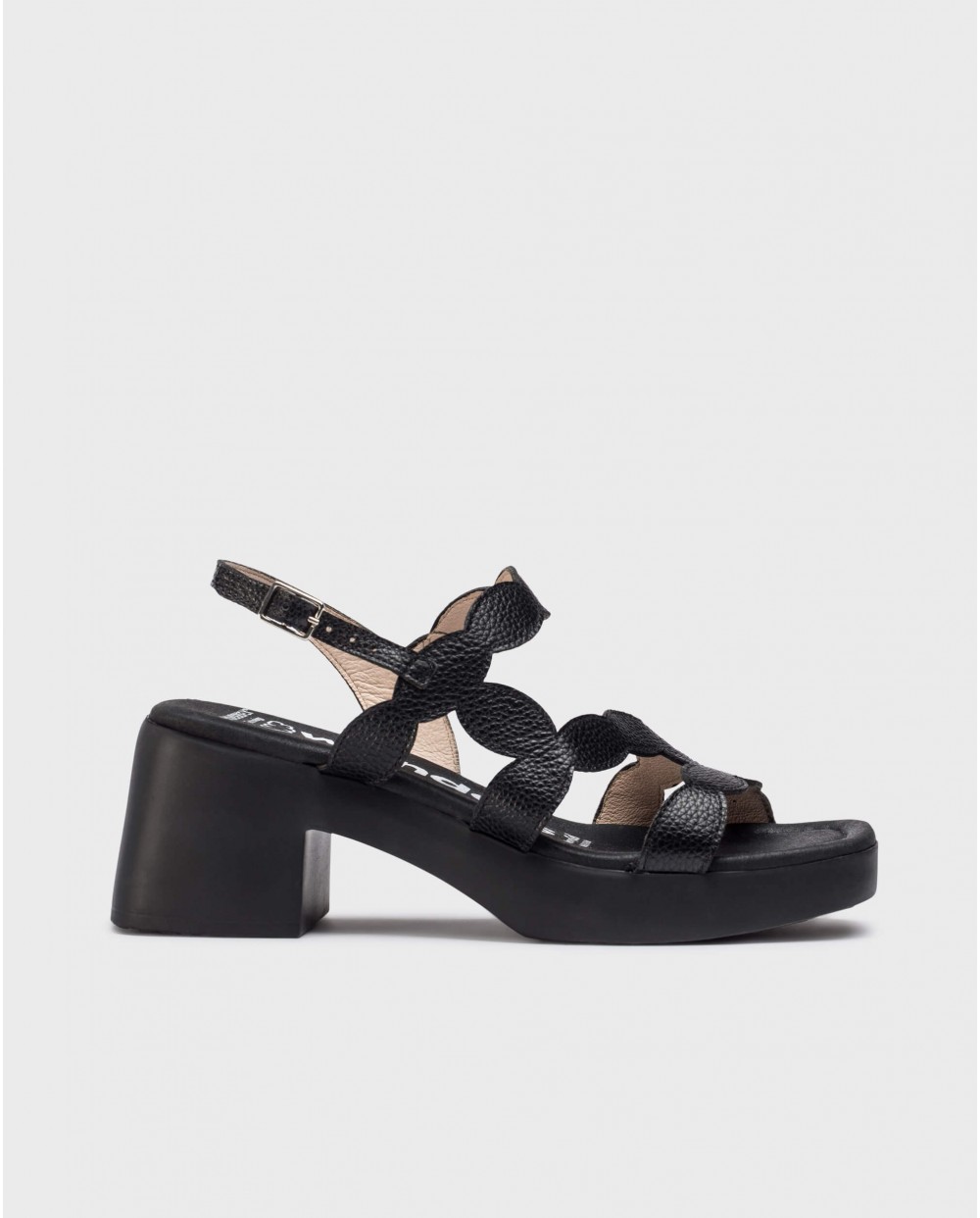 Wonders-Sandalias-Sandalias HURA Negras