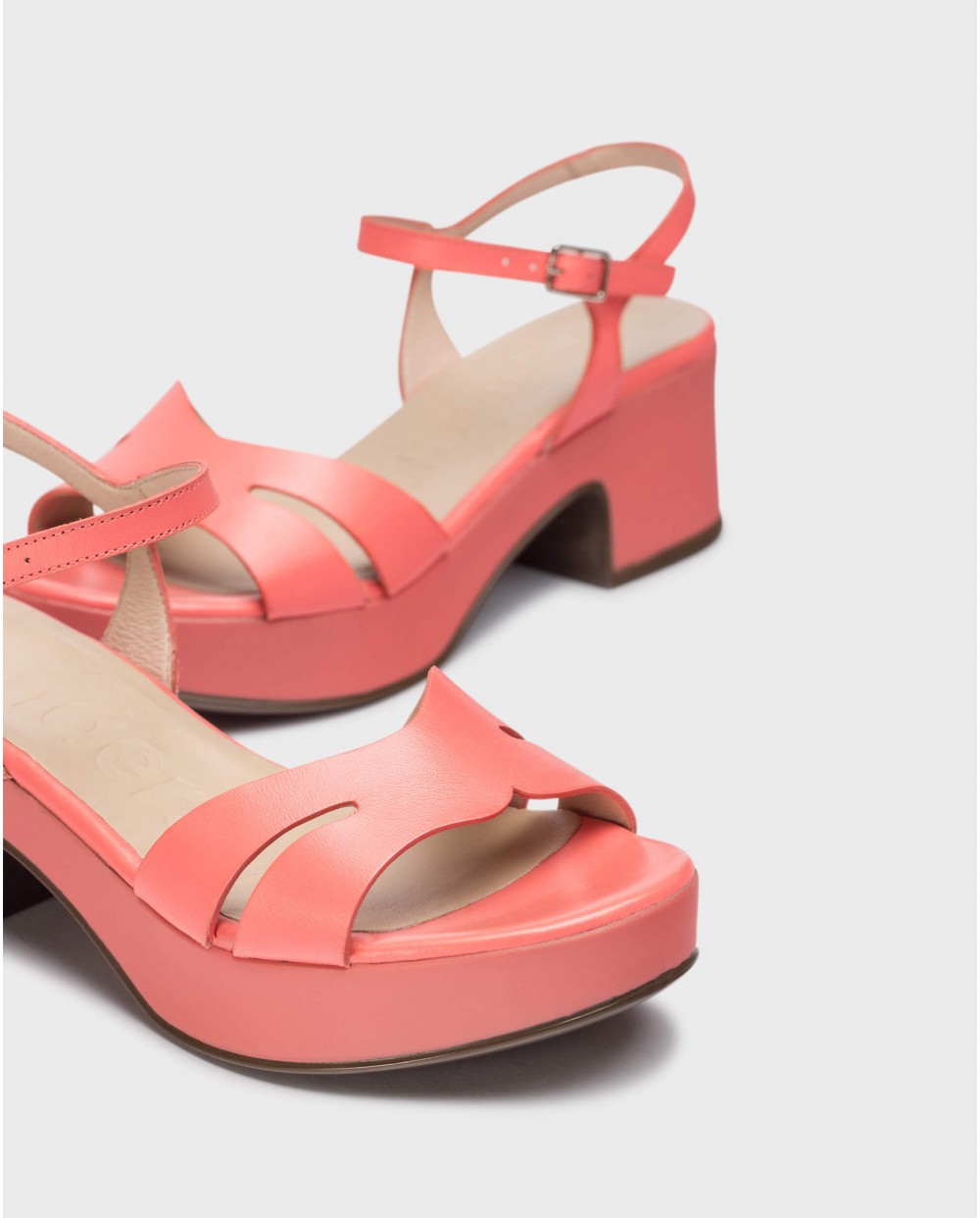 Wonders-Sandalias-Sandalias ELARA Coral