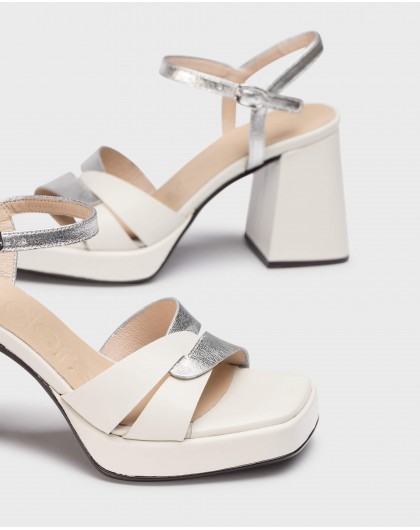 Wonders-SS 2025-White VERA Sandal