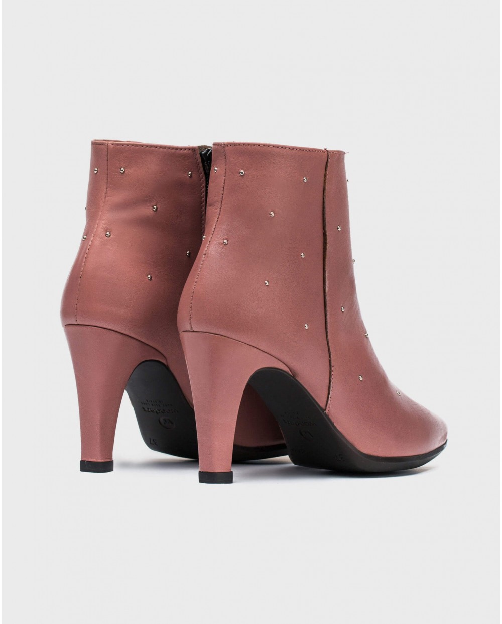 Wonders-Outlet-Ankle boot with metallic details
