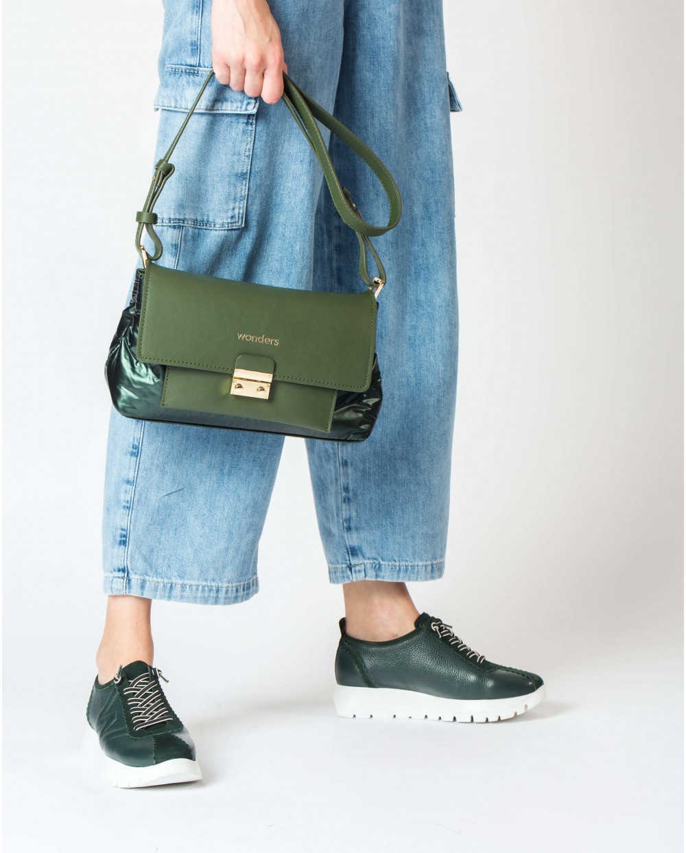 Wonders-Outlet Bags-ZENDA Green Bag