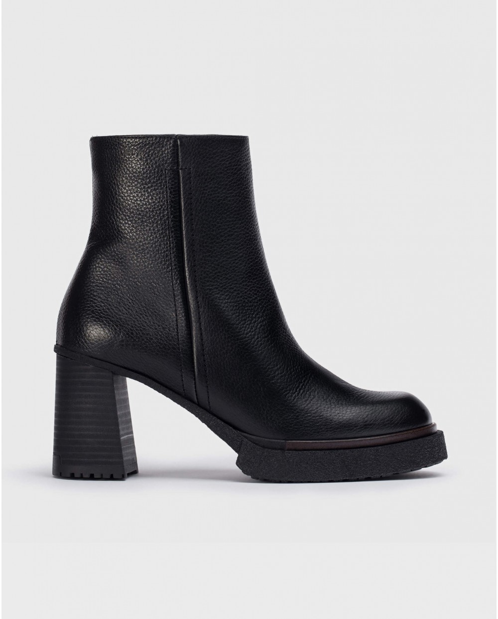 Wonders-Final season-Black MIERA Ankle boot