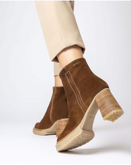 Wonders-Final season-Capuccino MIERA Ankle boot