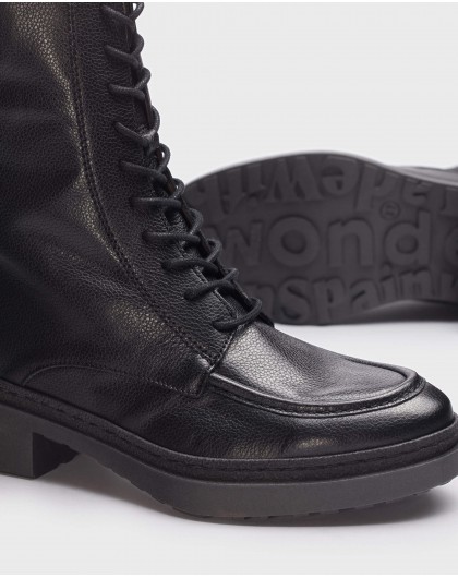 Wonders-Outlet-Black Kim ankle boot