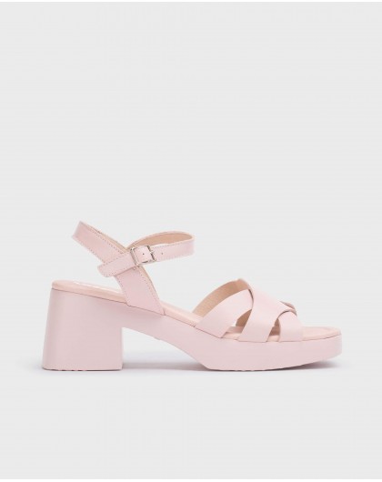 Wonders-Heels-Pink GEORGINA Sandal