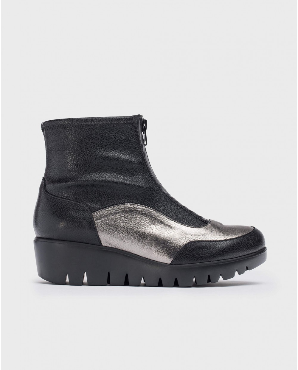 Wonders-Ankle Boots-Black SASHA Ankle boot