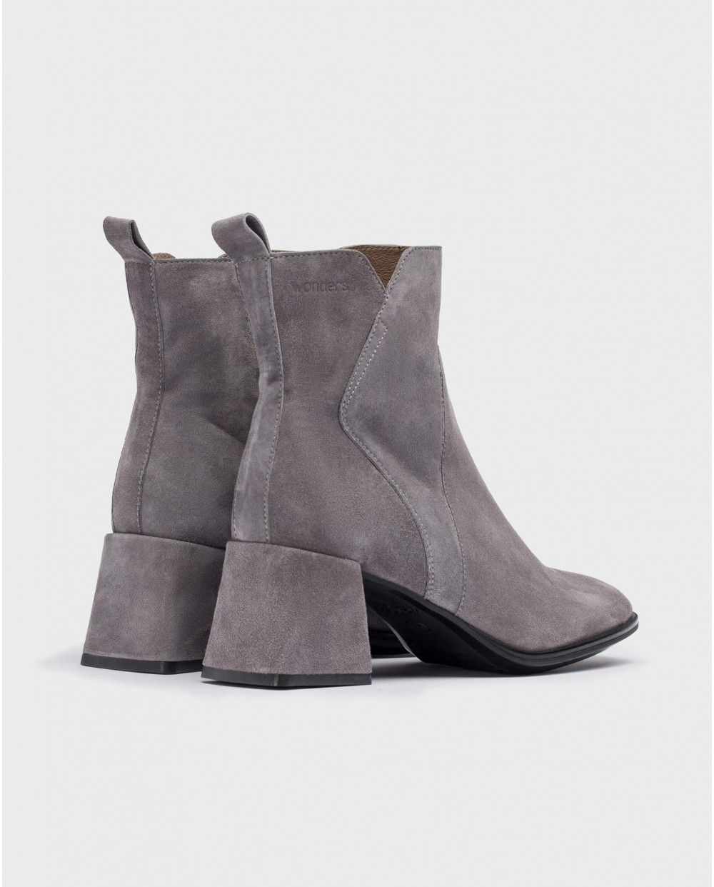 Wonders-Boots-Grey MARINE ankle boot