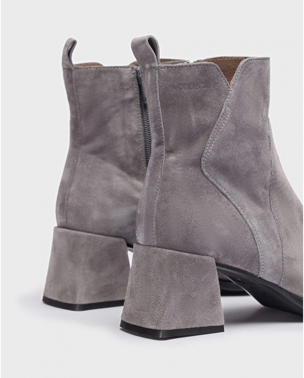 Wonders-Boots-Grey MARINE ankle boot