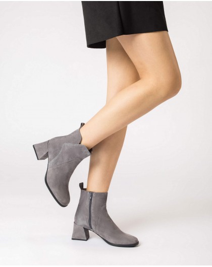 Wonders-Boots-Grey MARINE ankle boot