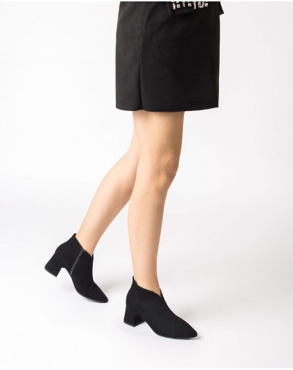 Wonders-Ankle Boots-Black ELIOT Ankle Boot