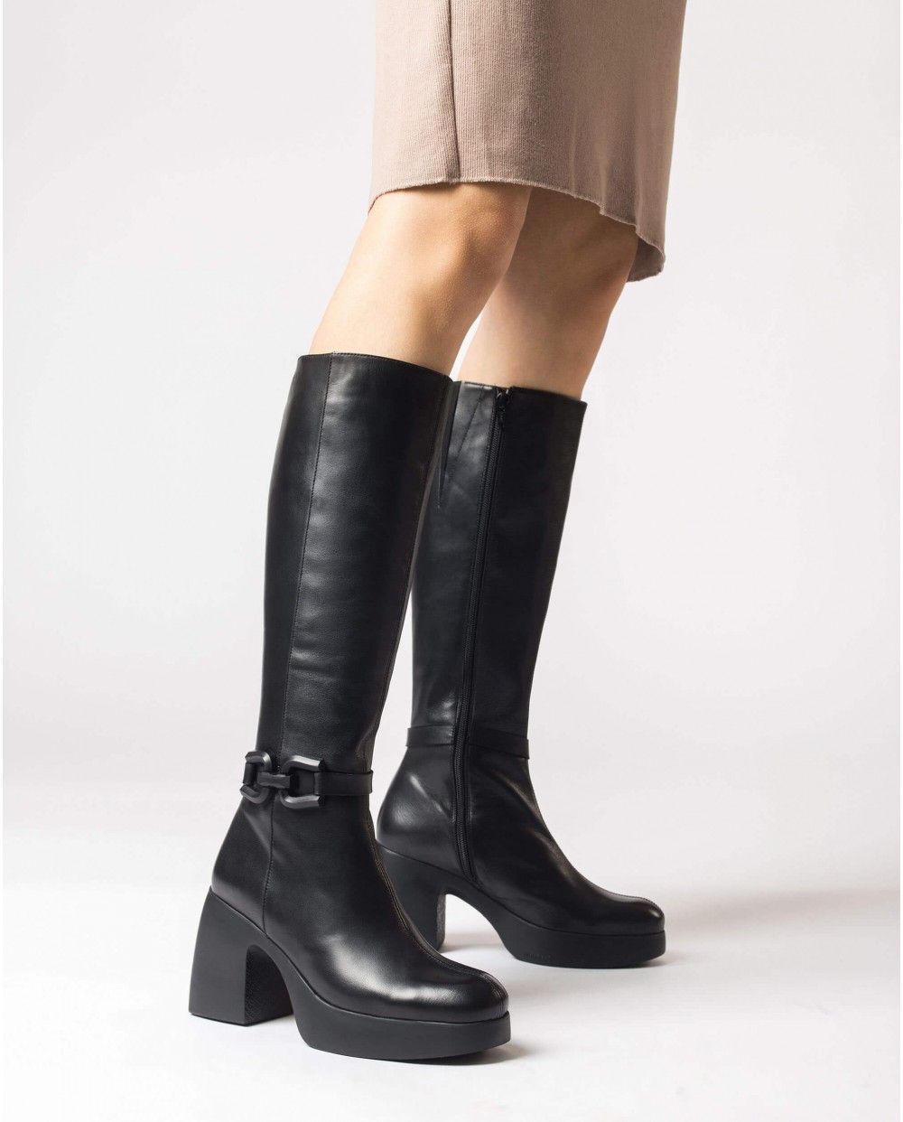 Wonders-Boots-Black CALISTO Boot