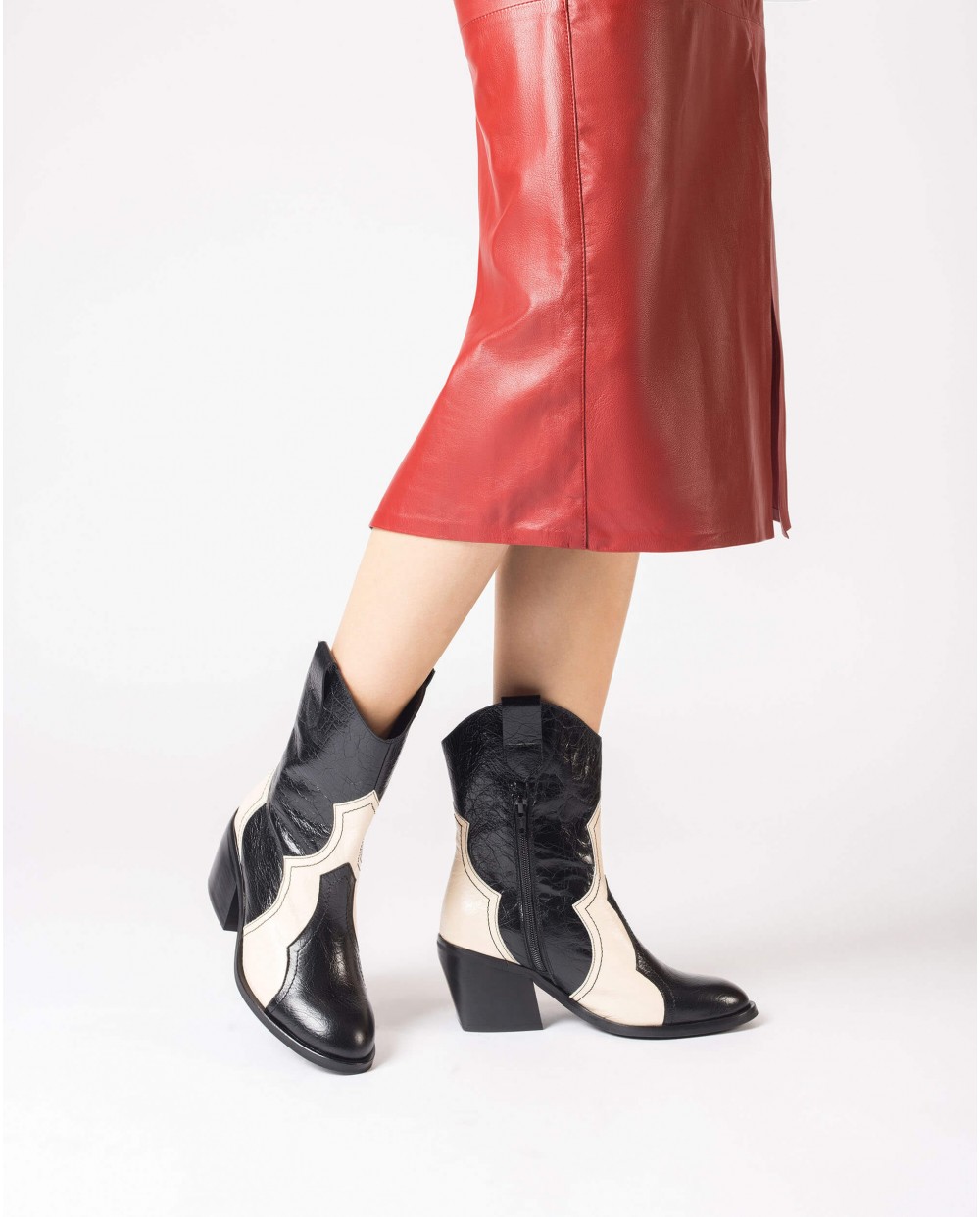 Wonders-Ankle Boots-Black COTA ankle boot