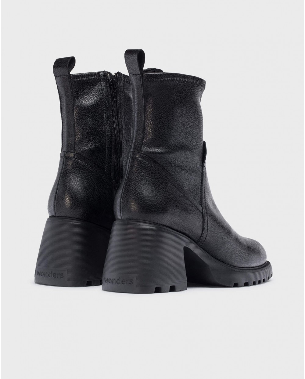 Wonders-Boots-Black GALA Ankle boot