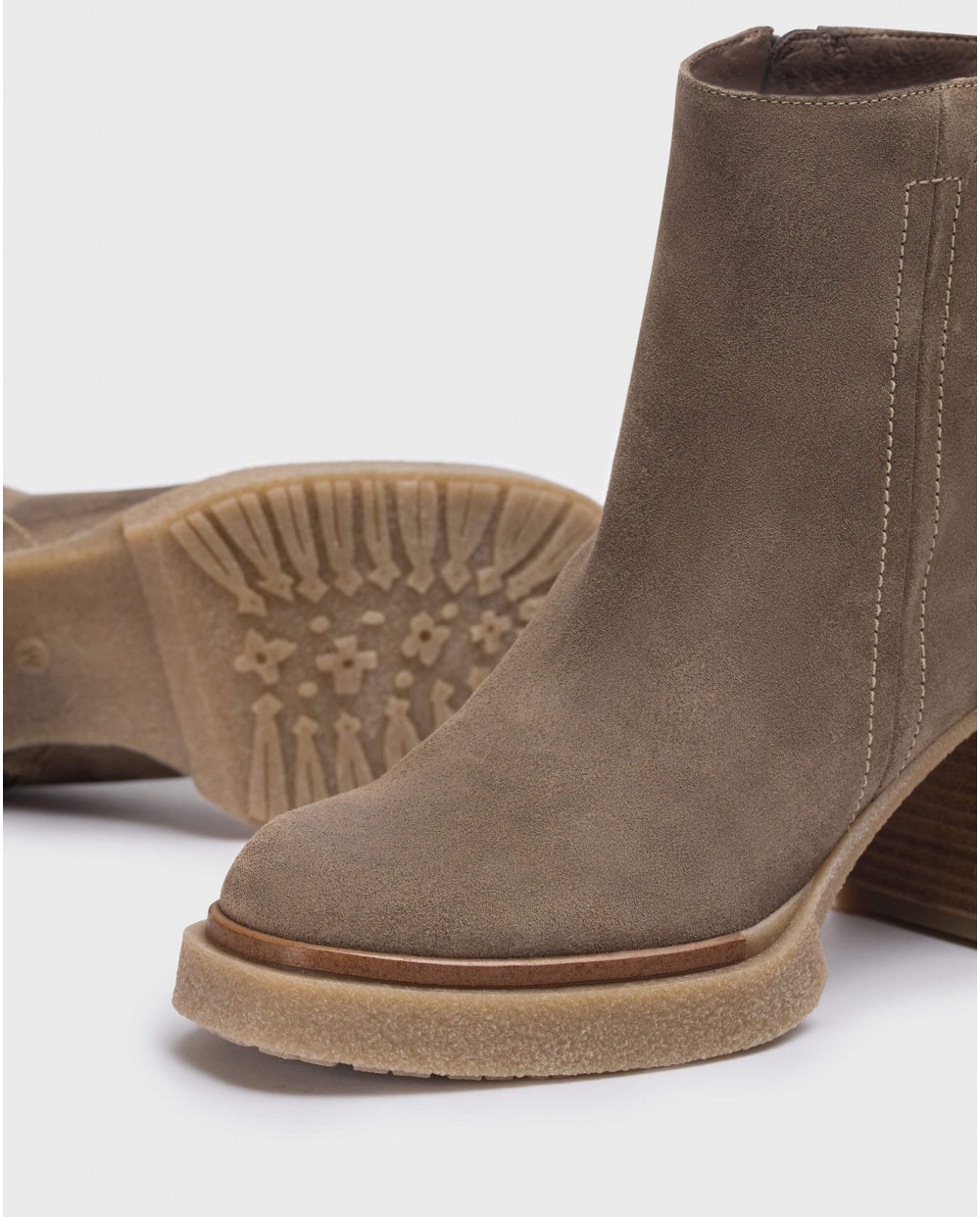 Wonders-Boots-Grey MIERA Ankle boot