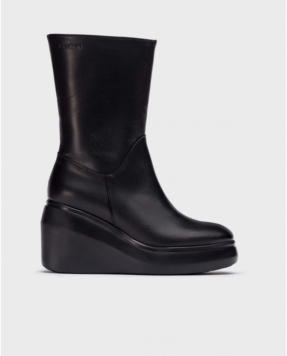 Wonders-Boots-Black Ghas Ankle boot