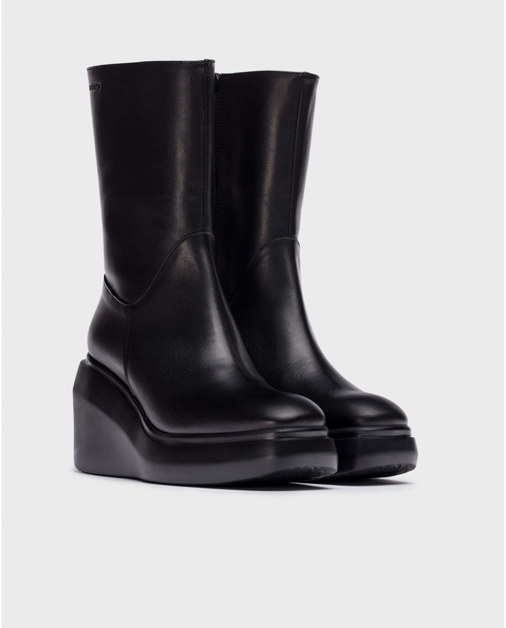 Wonders-Boots-Black Ghas Ankle boot