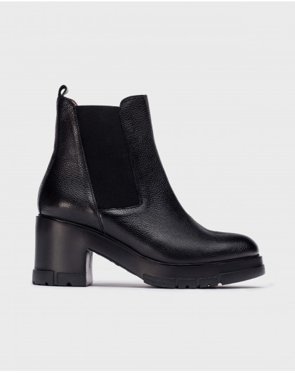 Wonders-Boots-Chelsea track ankle boot