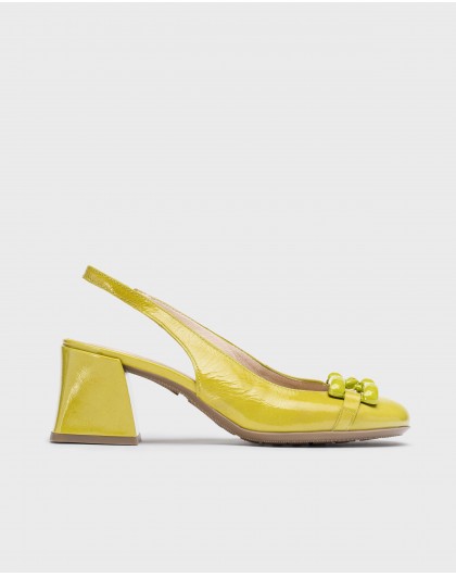 Wonders-Women shoes-Green Karla Heeled sandals