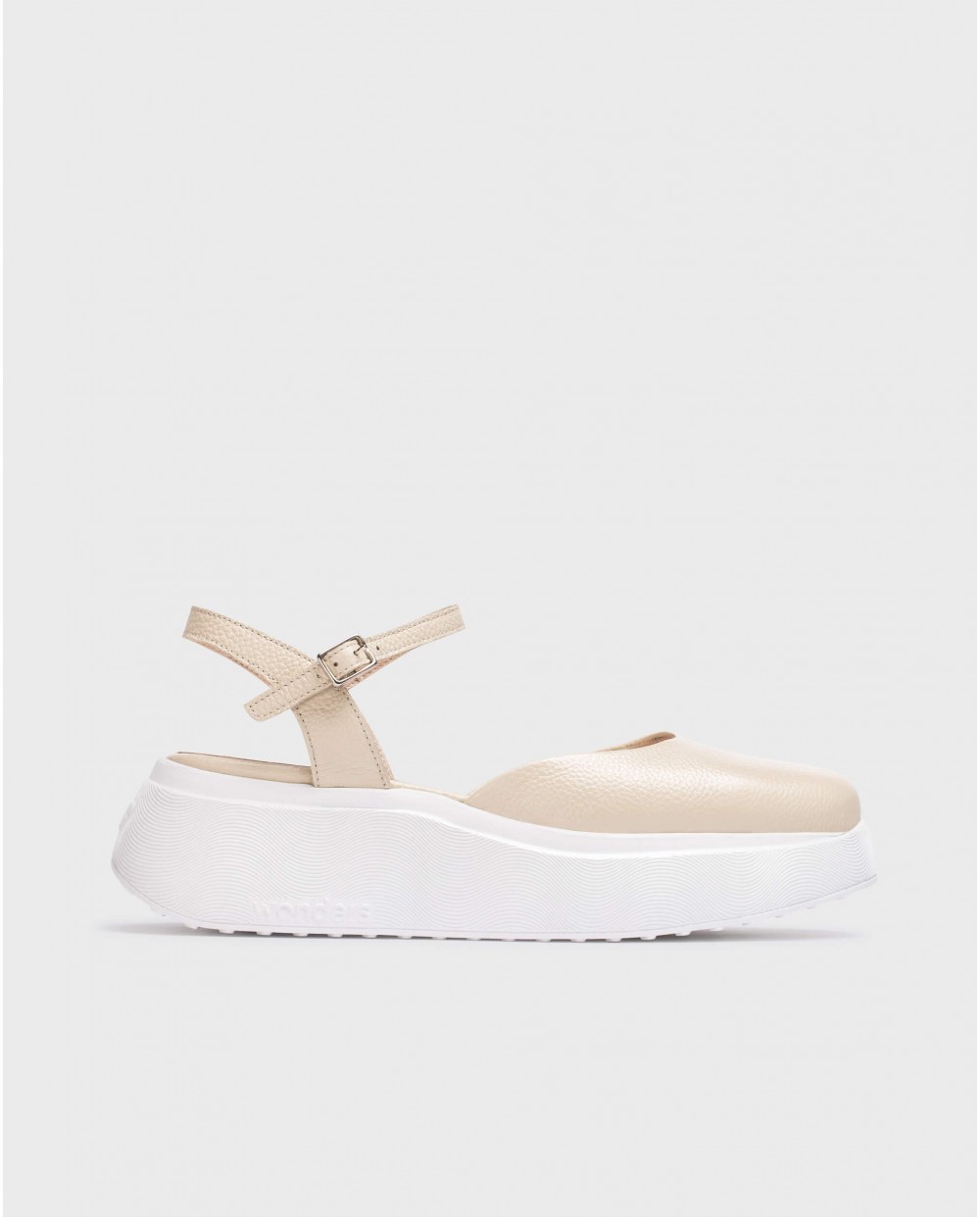 Wonders-Platforms-Cream MANILA Shoe