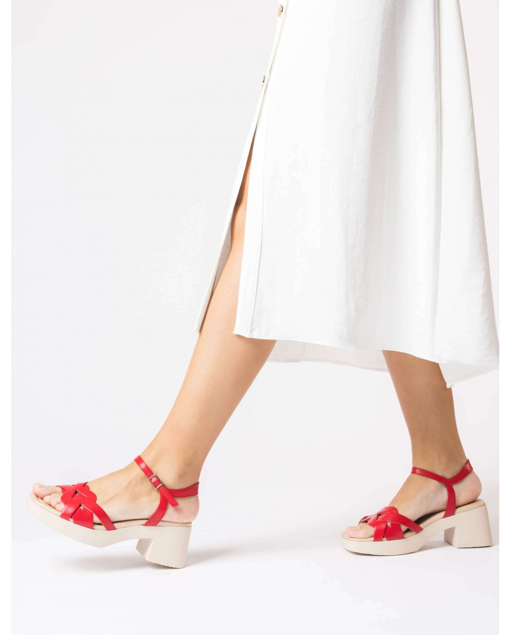 Wonders-Pre Fall 2024-Red CATALINA sandals