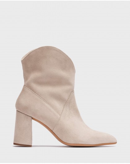 Wonders-Ankle Boots-Beige NEREIDA Ankle boot