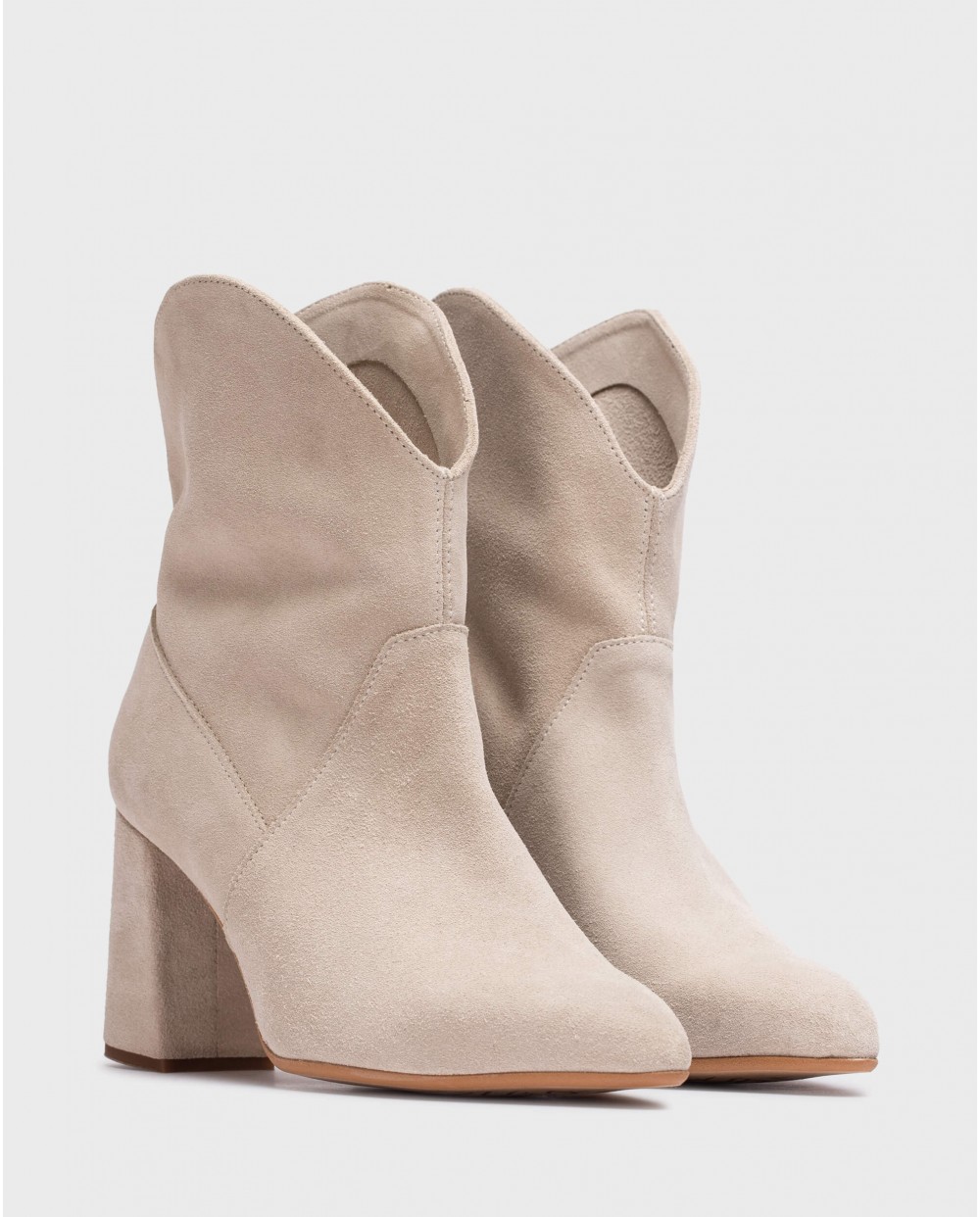 Wonders-Ankle Boots-Beige NEREIDA Ankle boot