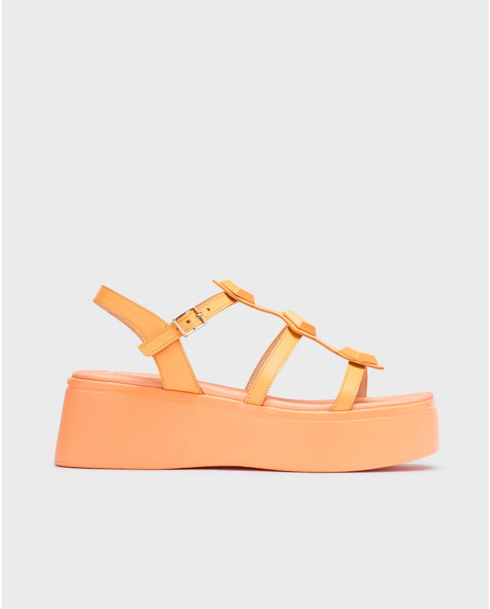 Wonders-Sandals-Orange CAROLINA Platform sandals