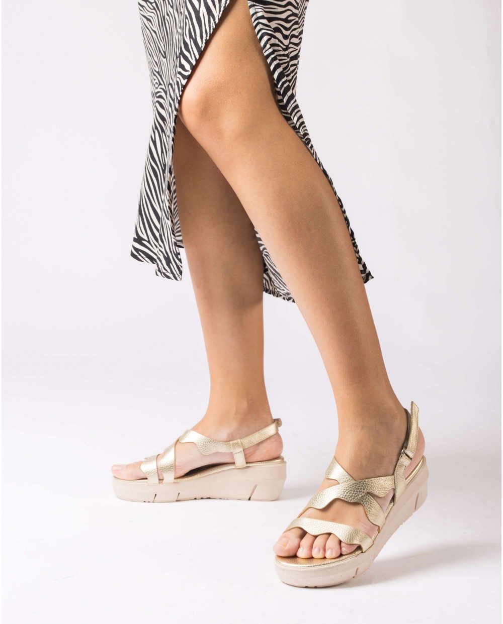 Wonders-Sandals-Platinum COLORADO Sandals