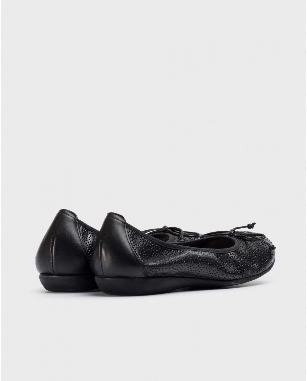 Wonders-Outlet-Black LACE Ballerina