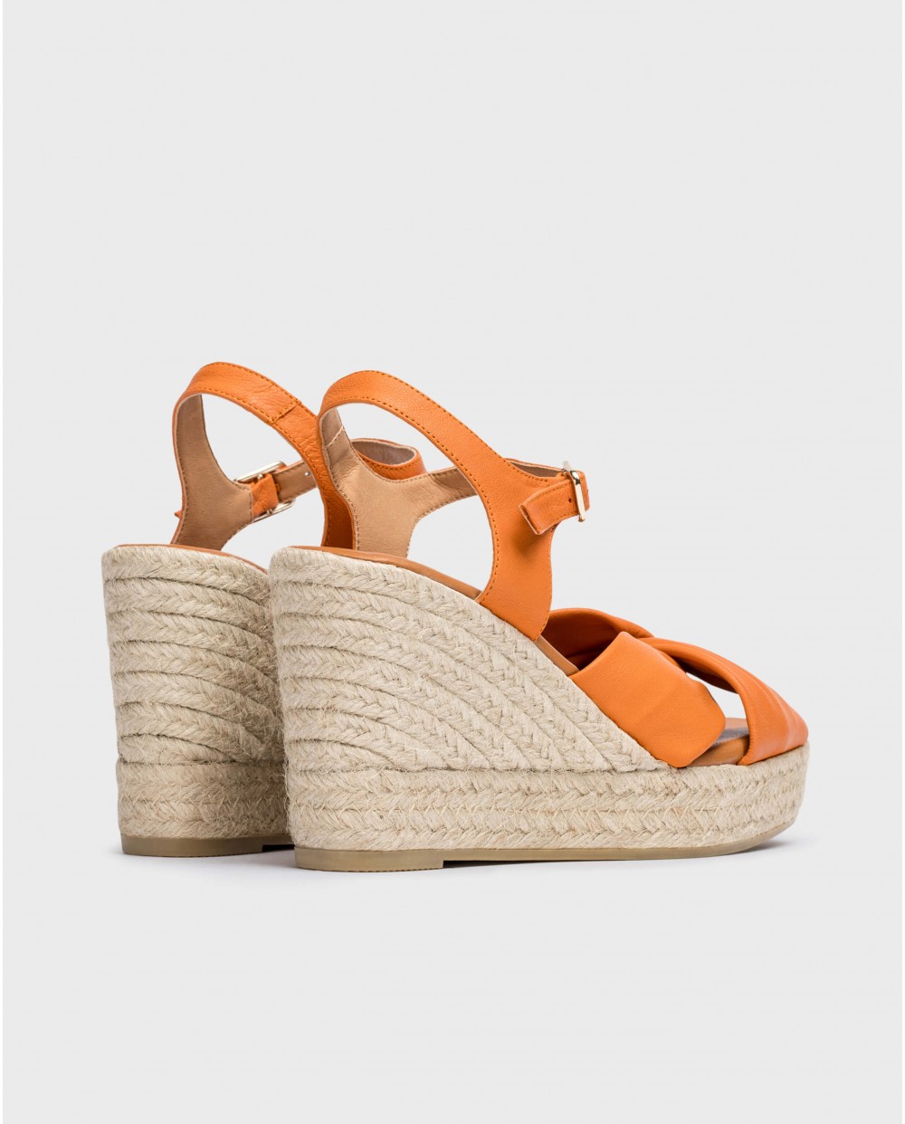 Wonders-Espadrilles-Orange ANAKENA Espadrilles