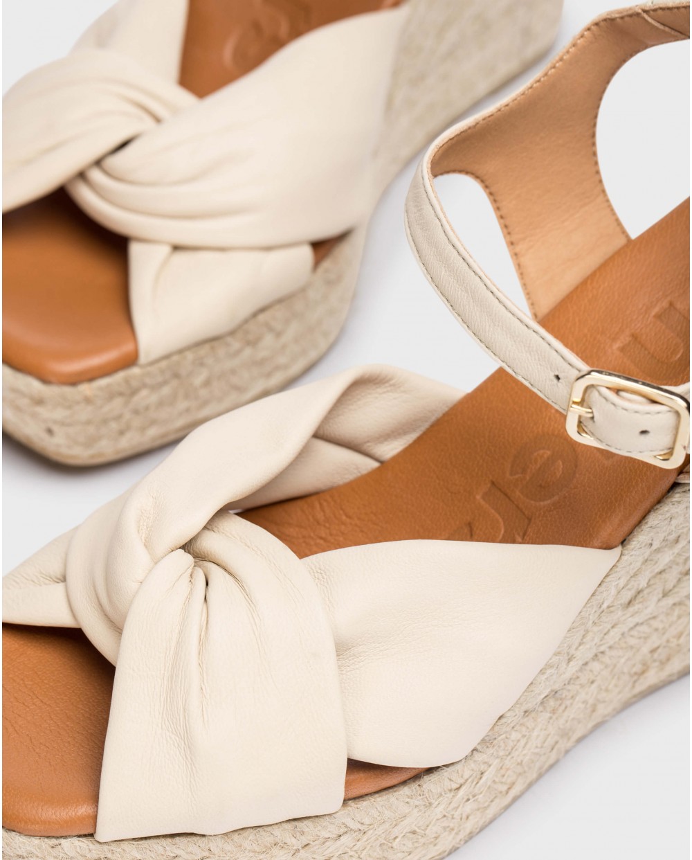 Wonders-Espadrilles-Cream ANAKENA Espadrilles