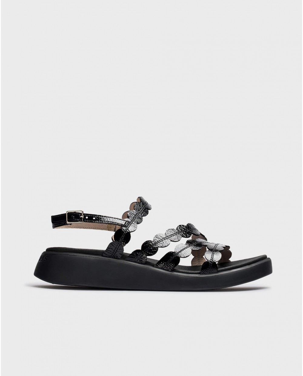 Wonders-Sandalias-Sandalias MOTRIL Negro