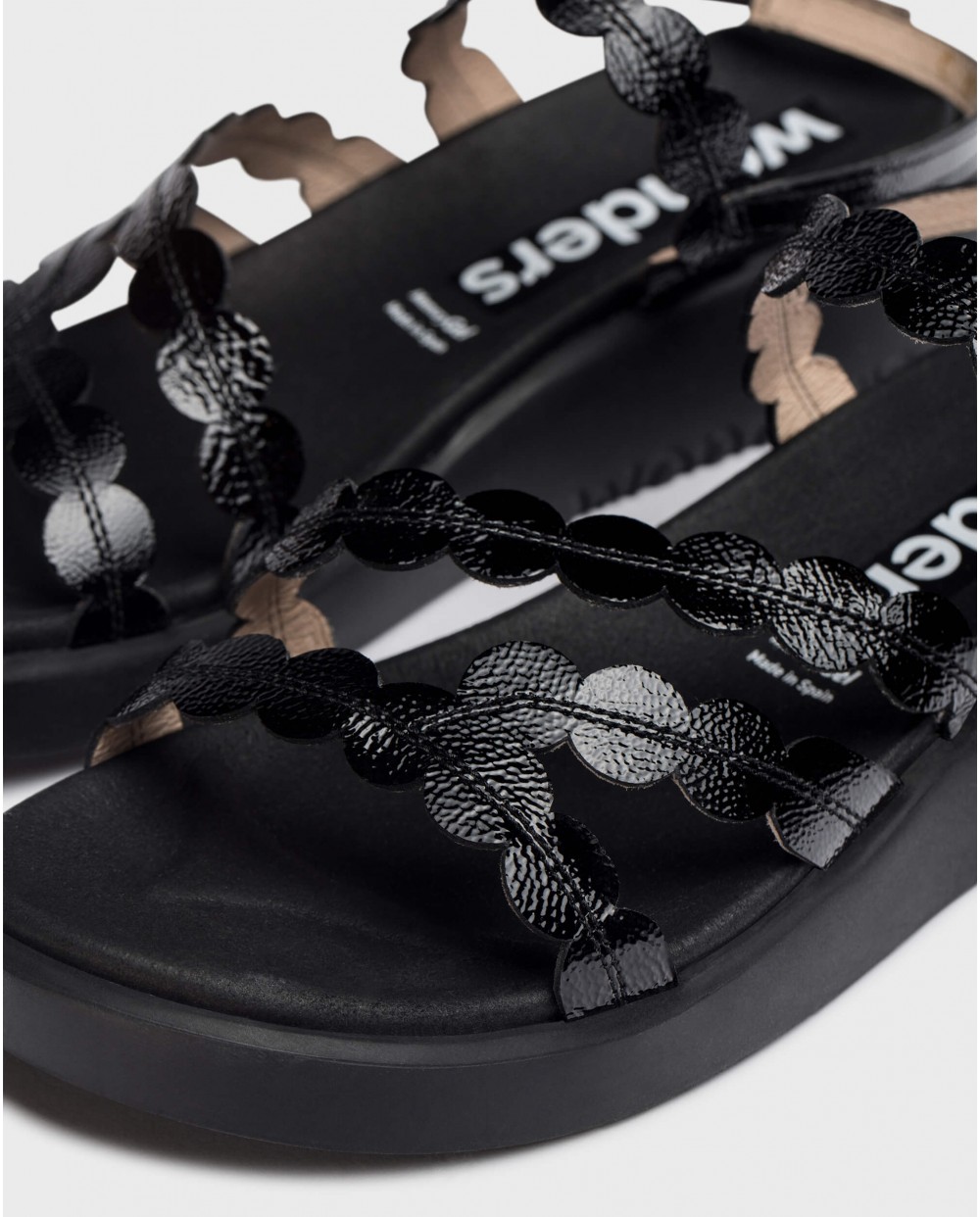 Wonders-Sandals-Black MOTRIL Sandals