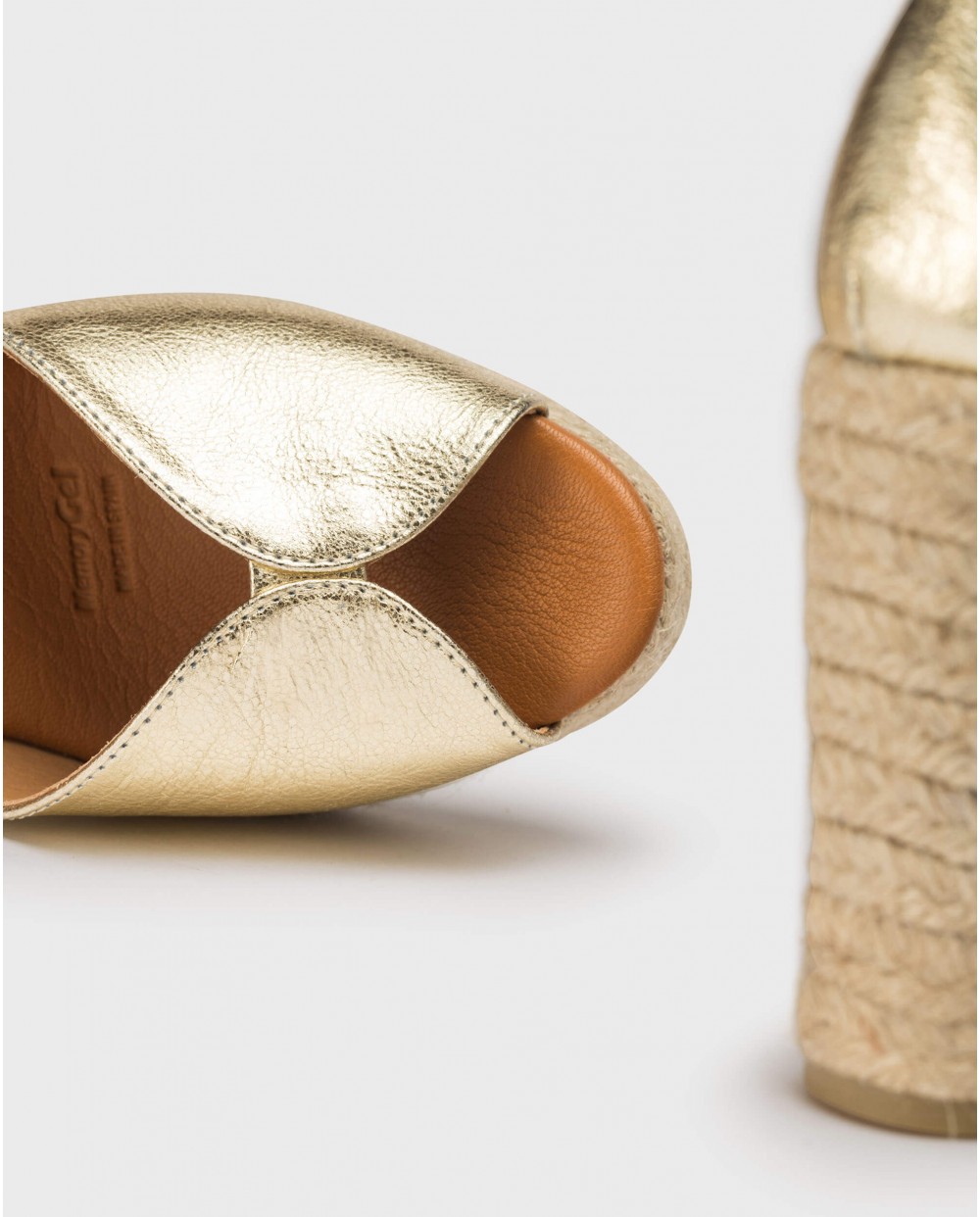 Wonders-Espadrilles-Metallic MANLY Espadrilles