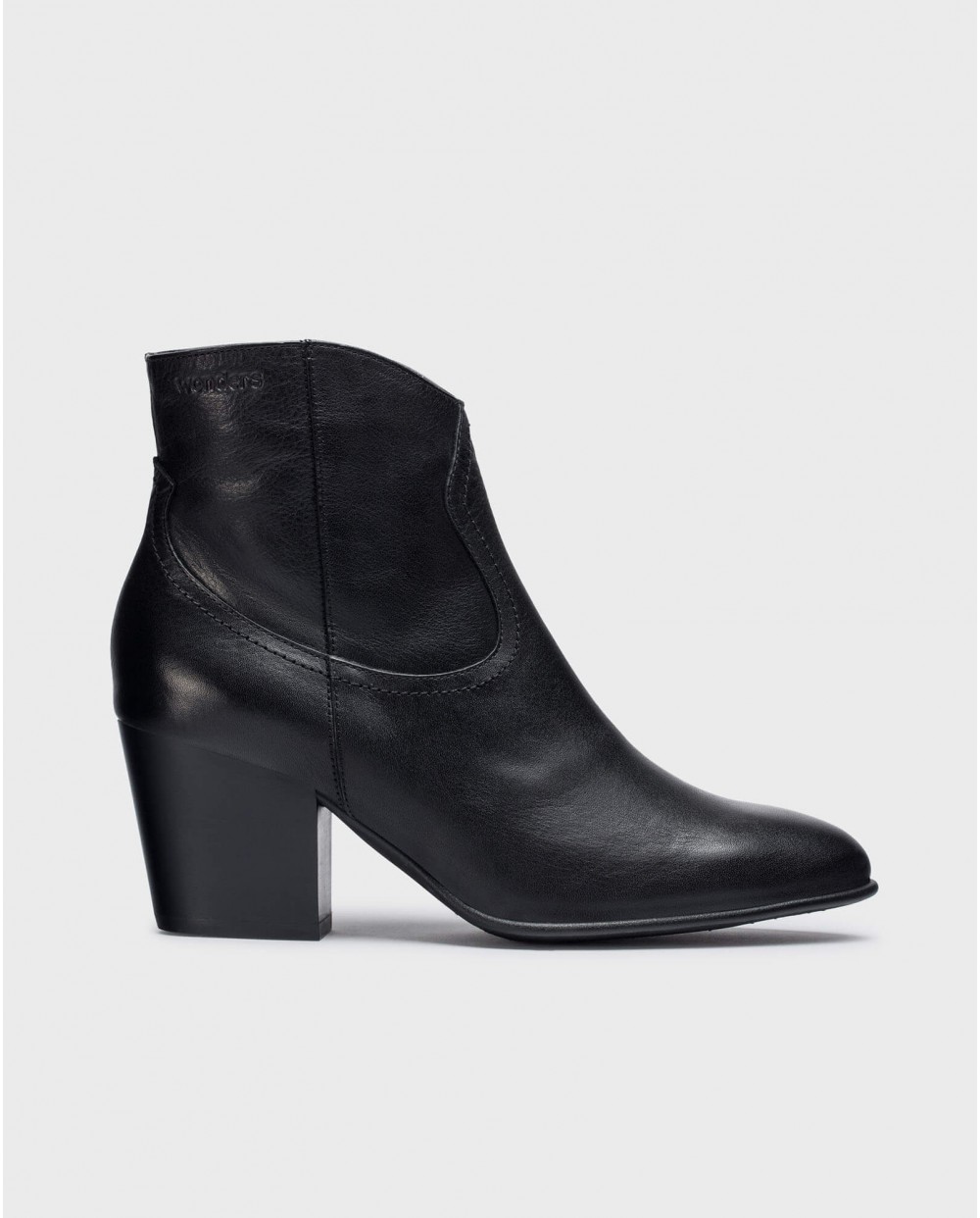 Wonders-Ankle Boots-Black LOLI Ankle boots