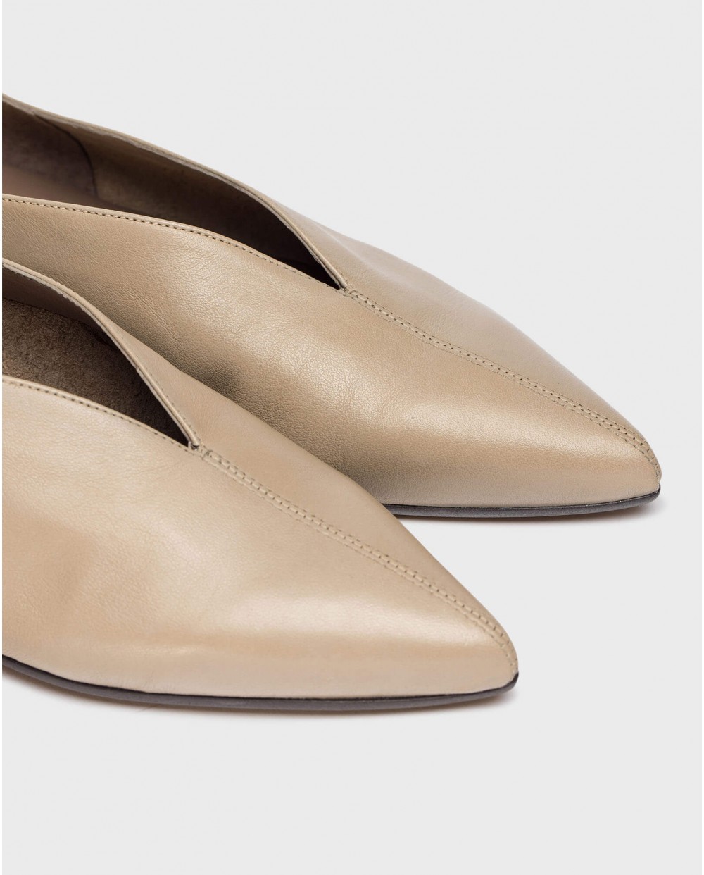 Wonders-Ballerinas-Brown MARTINA Ballet Flat