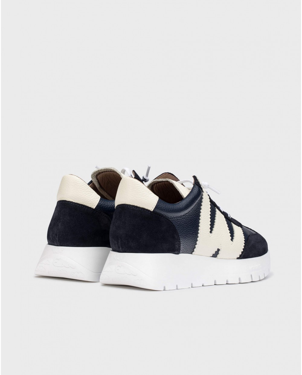 Wonders-Sneakers-Navy Blue RACER Sneaker