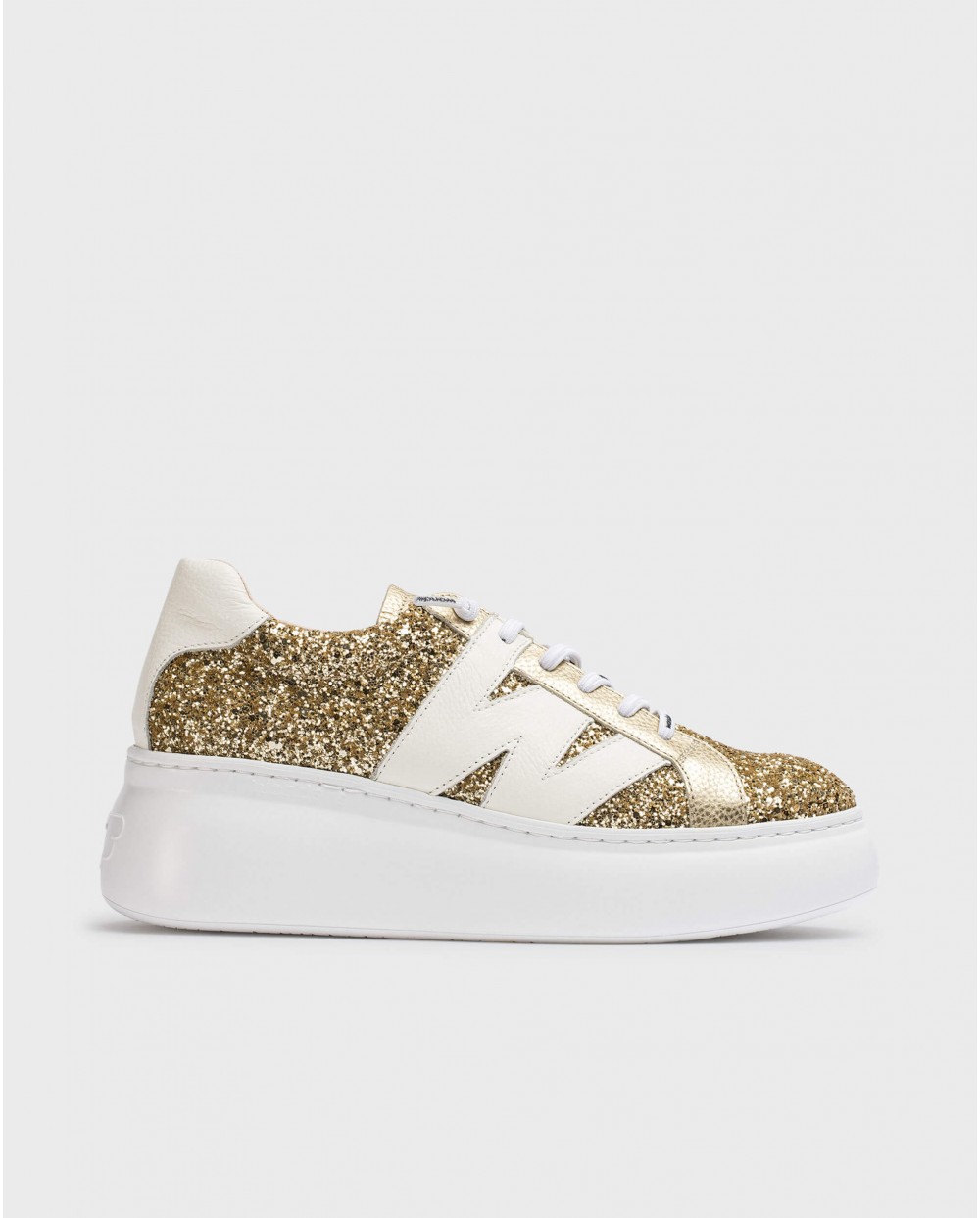 Wonders-Sneakers-Platinum Glitter DORITA Sneaker